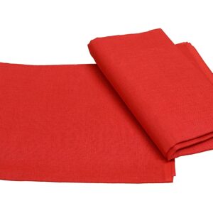 The Holy Mart Cotton Cloth for Puja (Red_3.1 Inch X 2.5 Inch X 0.3 Inch)