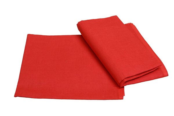 The Holy Mart Cotton Cloth for Puja (Red_3.1 Inch X 2.5 Inch X 0.3 Inch)