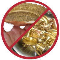 Puja Plates &<br> Utensils