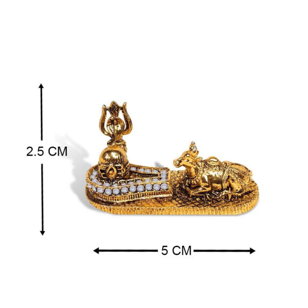 Shivling with Nandi and Trishul Idol - Image 2