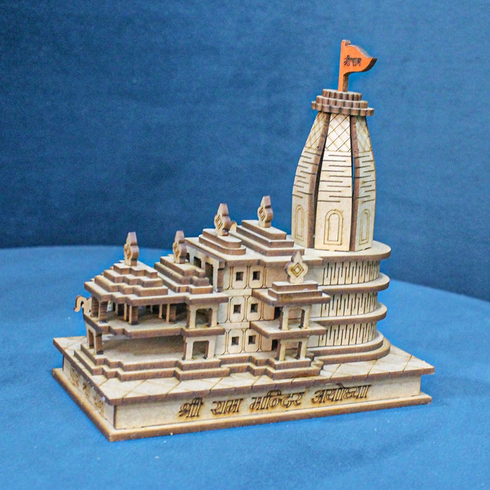 Shree Ram Mandir Ayodhya 3D Model - Image 3