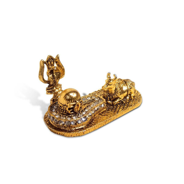 Shivling with Nandi and Trishul Idol - Image 3