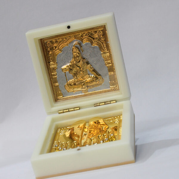 Lord Shiva Mahadev Bolenath Mahakal Gold Plated Wealth - Image 3
