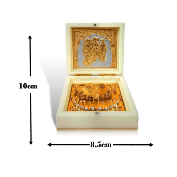 Lord Jai Shree Ram Darbar Gold Plated - Image 5