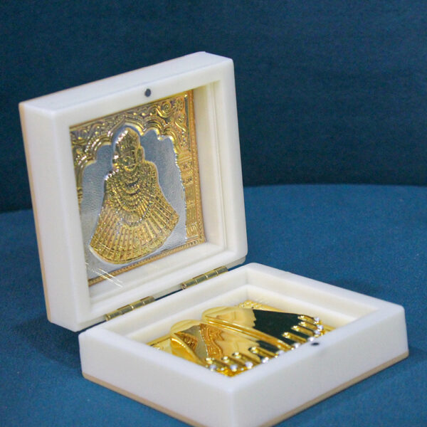 Lord Khatu Shyam Baba/haarey Ka Sahara Gold Plated Wealth
