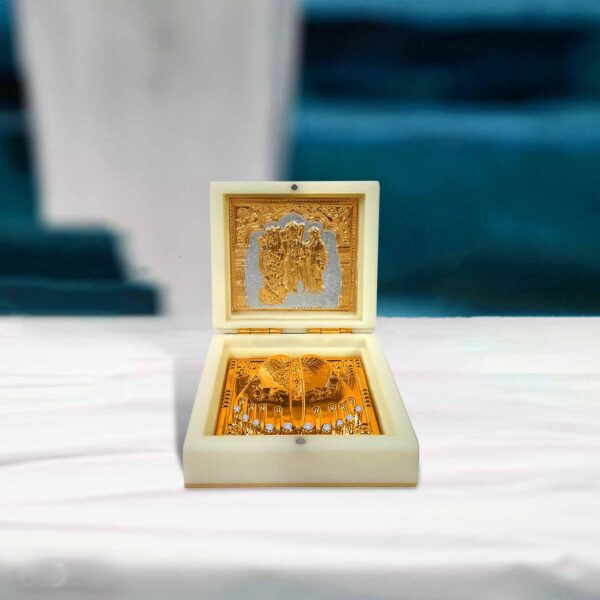 Lord Jai Shree Ram Darbar Gold Plated - Image 7