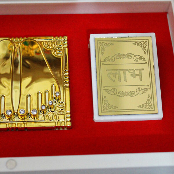 Idolkart 24k Gold and 999 Silver Coated Lakshmi-Kuberji Divine Box - Image 4