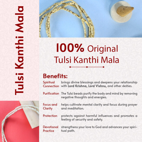 100% Oaiginal Tulsi Kanthi Mala - Image 5
