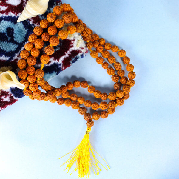Panchmukhi Rudraksha Jaap Mala (110+1 Beads)