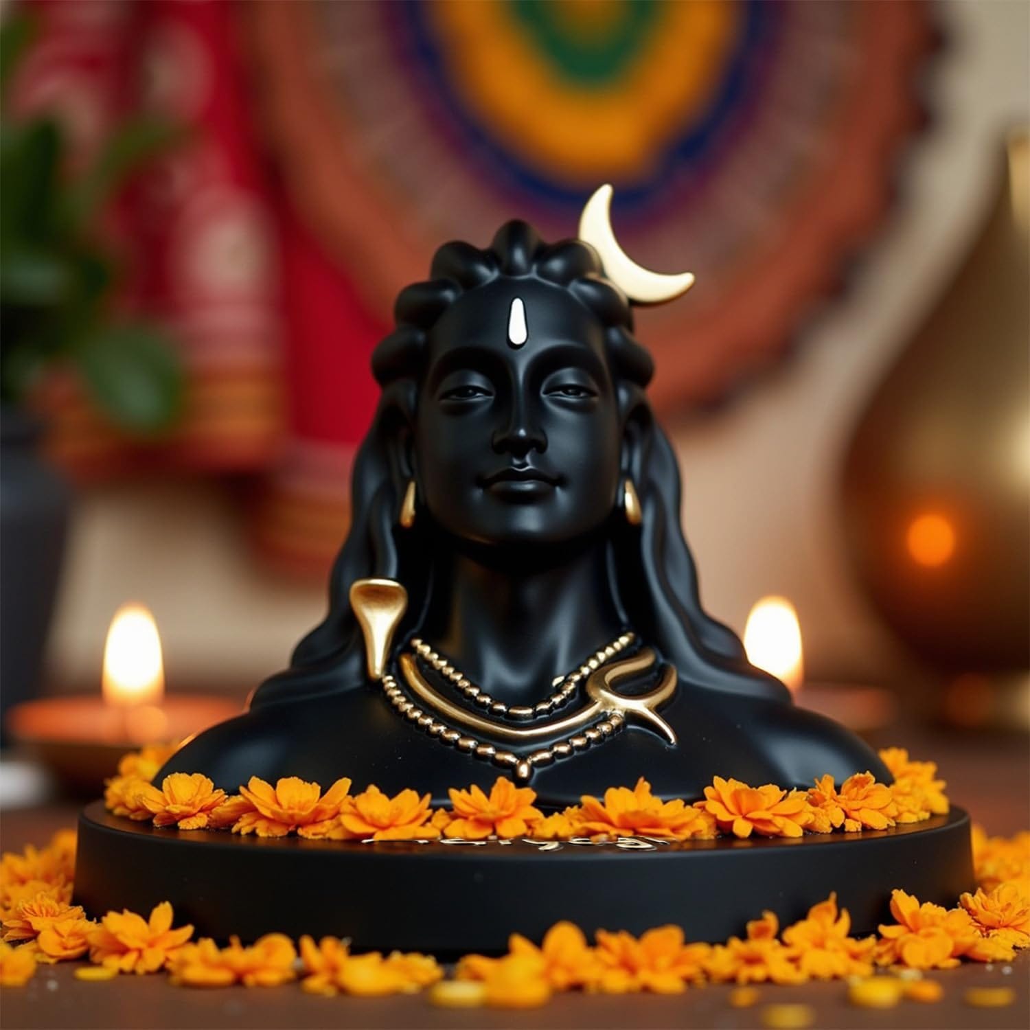 Adiyogi Statue for Car Dashboard - Image 3